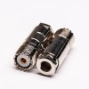 UHF Feminino Coaxial Conector Straight Clamp Type for Cable 
