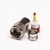 UHF Female Connector Straight pour Cable Coaxial avec Clamp Type