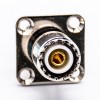UHF Female Flange Mount Straight Connector for Rear Bulkhead