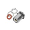 UHF Jack Female Crimp Connector Coaxial with Nut for Cable RG316/RG174