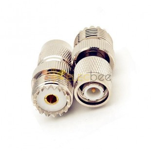 UHF Jack Female to TNC Plug Male Adapter Coaxial Connector