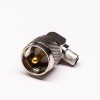 20pcs UHF Male Connector 90° Gold Plated Crimp Type for Cable