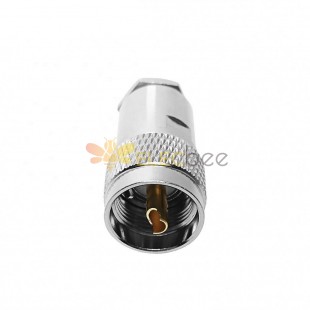 UHF Male Connector Clamp Type for Coxial Cable 50-5DFB