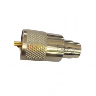 Conector coaxial RF macho UHF para cable RG142 RG223