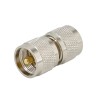 UHF Male to N Male Plug Adapter Straight Brass RF Coaxial Connector