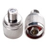 F Jack Female to N Plug Male RF Coaxial Connector Adapter