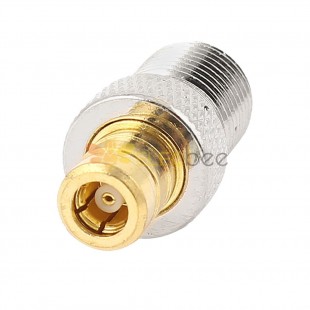 F Type Female to SMB Female RF Coaxial Connector Adapter