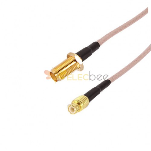 Conector hembra SMA a conector macho MCX Conjunto de cable de puente RF RG316 50 cm