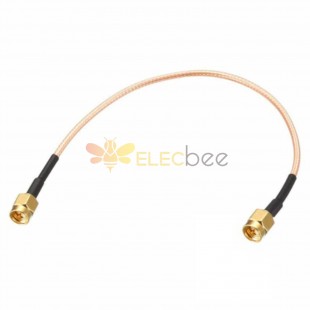 SMA Male to SMA Male Plug RF Adapter Cable RG316 Extension 100cm