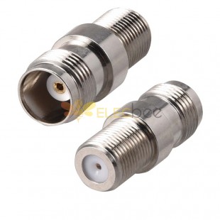 TNC Jack Female to F Jack Female RF Coaxial Connector Adapter