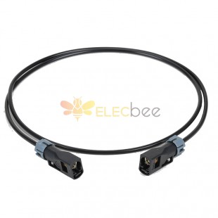 Waterproof Fakra Cable Assembly A Code Female to Female Jack LVDS Radio Extension Cable 0.5 Meter