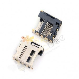 Micro SD Card Holder Lock Type MUP-M615