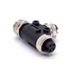7/8 Splitter 4 Pin 7/8 Plug to 7/8 Dual Jack Tipo T Conector