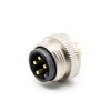 7/8" Connector 4 pin Male Connector Over molded Solder For Cable Shield Straight