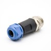 7/8" Connectors 4 pin Male Solder Type For Cable Straight Non-Shield
