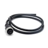 M7/8 Jack 5 Pin Straight 1m 18AWG Single Ended Cable UnShielded Over Molded Cable Connector