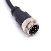M7/8 Plug 5 Pin Straight 1m 18AWG Single Ended Cable UnShielded Molded Cable Connector