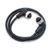 M7/8 R/A Jack to 7/8 R/A Jack Cable Assemblies 5 Pin 1m 18AWG Cable UnShielded Molded Cable Connector