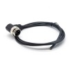 Enchufe serie M7/8, 3 pines R/A, 1 m, 18 AWG, cable de un solo extremo sin blindaje