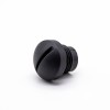 M12防塵帽黑色塑料用於面板安裝插座