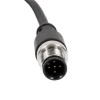 10pcs M12电缆直公头5针带线1.5米连接器通讯设备插头配件