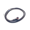 5 针 M12 连接器电缆斜角母插头电缆 1.5M AWG22 A 代码