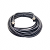 8 Pin M12 Sensor de cabo Conector A-Coding Masculino para Masculino Straight Cable Comprimento 24 pés AWG24 Unshiled