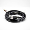M12 8-контактный удлинительный кабель, женский код, прямой разъем, литой кабель 2M AWG24
