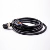 M12 電纜 8 針母頭單端電纜 弯式 A 代碼 2M AWG24