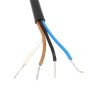 M12 Hembra de ángulo recto 4Pin A Cable de código Enchufe de aviación Cable eléctrico 1.5M AWG22