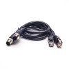 Câbles Ethernet M12 RJ45 câbles réseau 1M AWG22 M12 4Pin A Code mâle à 8P 8C prise RJ45 2 pièces