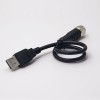 M12 a cable USB 180 grados M12 Un código 17 pines hembra a USB Un conjunto macho sin shiled 1M AWG26