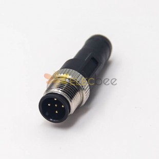 5 Pin M12 Connector Terminal Load Male A Code Unshield Waterproof