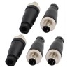 Field Connectors M12 4Pin Male Straight Cable Plug With PG7 5PCS (en anglais seulement)