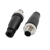 Feld wireable Nabe M12 8Pin Male Montage Kabelstecker 5PCS pro Tasche