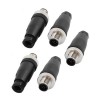 Field Wireable Connector M12 8Pin Male Assembly Cable Plug 5PCS Per Bag