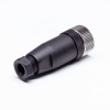 M12 Connector 4 pin Female A Code Straight Screw-joint Unshielded PG7