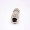 M12 Connector 5 pin Female A code Straight Screw-joint shielded