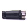 Sensor Connectors 12Pin M12 A-Coded Female Straight Plug Screw Connection Unshiled Waterproof