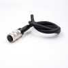 M16 Female Type 6Pin A Code Straight Single Ended Cable 1 Meter Assembly Cable with Plastic Tail 