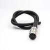 M16 Buchse Typ 6Pin A Code Straight Single Ended Cable Solder Type