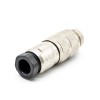 19 pin M16 Connector Male Solder Type Straight Connector Shield