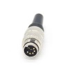 5 Pin разъем M16 Водонепроницаемый прямой мужской кабель Plug Non-Shield