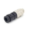 Industrial Connector Signal M16 14 Pin Straight Waterproof Male Cable Plug Non-Shield
