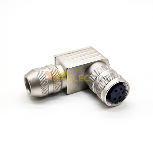 IP67 Waterproof 5 pin female M16 Field Wireable cable connector Circular aviation plug 6A