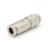 Plug Male M16 6 Pin Waterproof Straight Solder Type Connector Shield