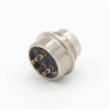 M16 4 Pin Connector 180 Degree Male Waterproof Socket for Cable Shield