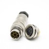 M16 Connector 14 pin Male Plug&Socket Female for Cable Solder Type 5pcs