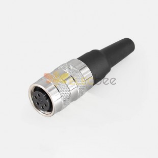 M16 J09 Connector IP65 Waterproof Connector 5pin M16 female plug Connector Non-Shield
