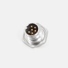 Waterproof connector Solder type J09 6pin connector male socket M16 Panel mounting connector